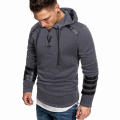 2021 Oversized Autumn And Winter New Large Size Loose Men's Casual Leather Hooded Plus-Size Hoodies